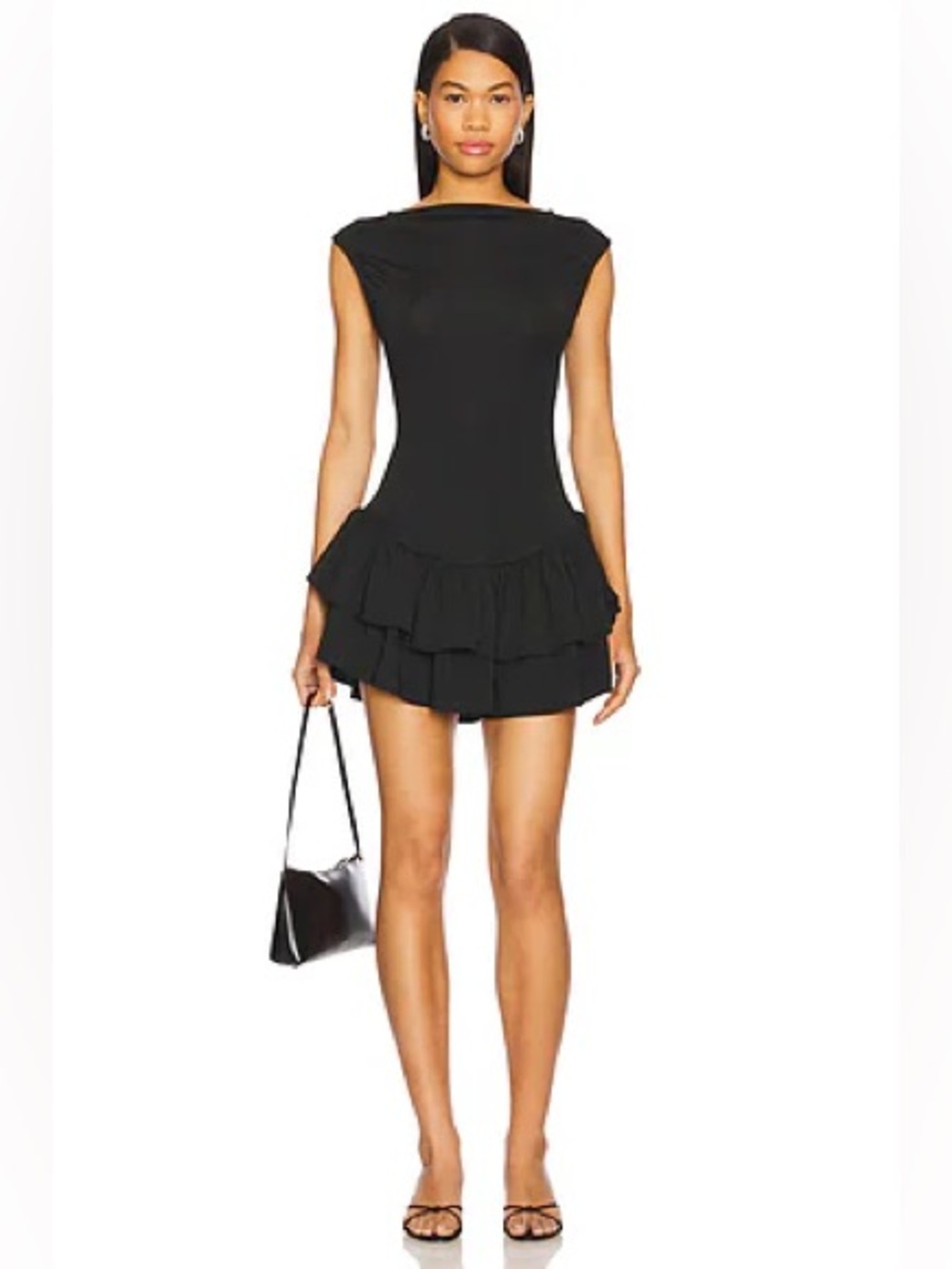 Belle Anna Ballerina Dress in Black